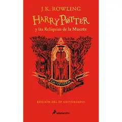 PENGUIN RANDOM HOUSE - LIBRO HP Y Las Reliq. De La Muerte (Ed Gryffindor 20º Anv)