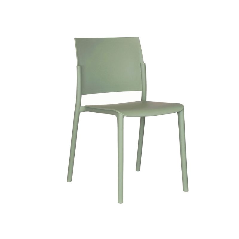 SUR DISEÑO - Silla Insert polipropileno Verde Piedra
