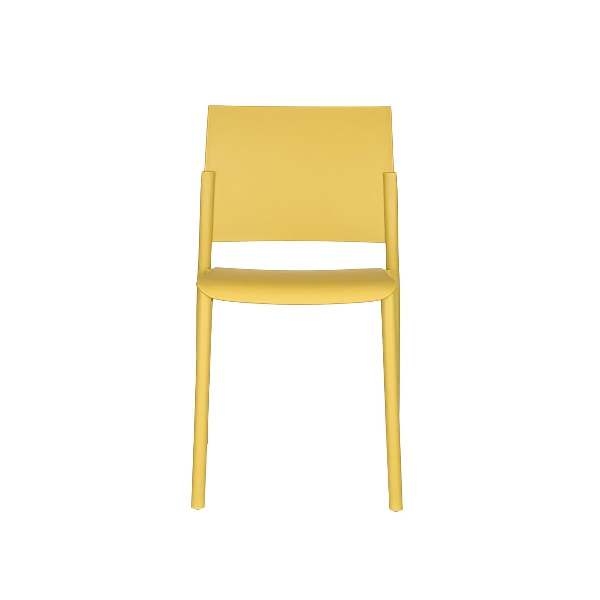 SUR DISEÑO - Silla Insert polipropileno Mostaza