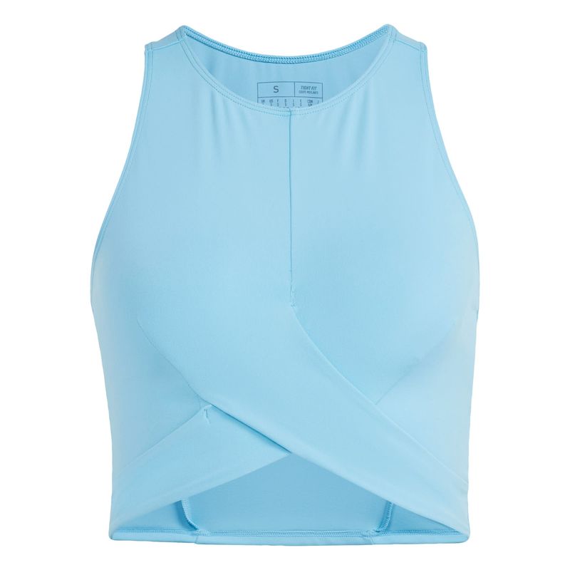 ADIDAS - Polera sin Mangas para Yoga AEROREADY Adisoft.-