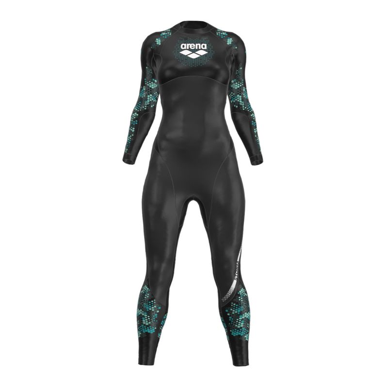ARENA - Traje De Baño De Una Pieza Mujer Storm Wetsuit  Negro Arena_.
