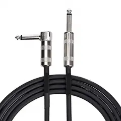 GENERICO - Cable De Guitarra Curvo Conectores Metalicos 5Mts Birlink