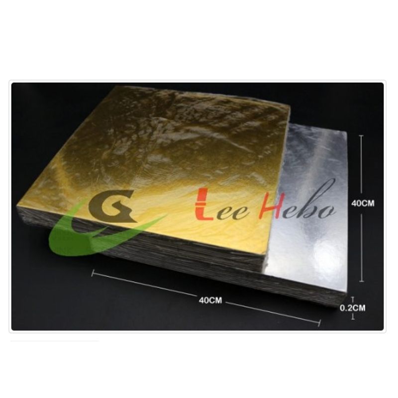 GENERICO - Base De Carton 45cm18in Cuadrada Dorada Reposteria