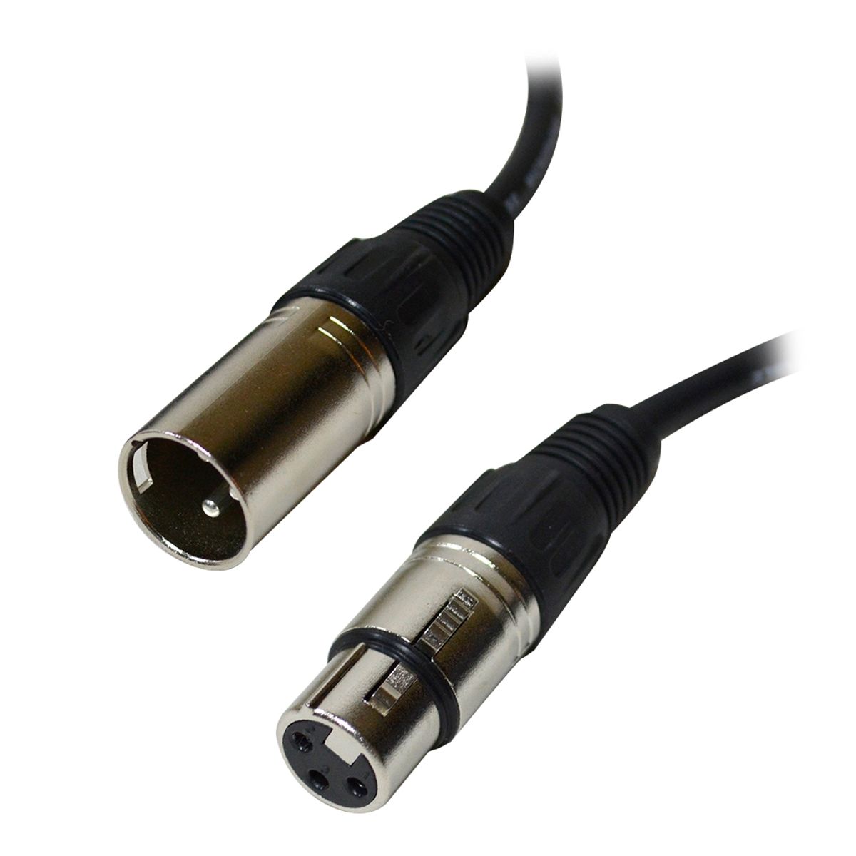 CARVERPRO - CABLE MICROFONO BALANCEADO XLR M-XLR H 3MTS CARVERPRO