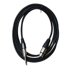 CARVERPRO - CABLE MICROFONO DESBALANCEADO P63-XLR H 10MTS