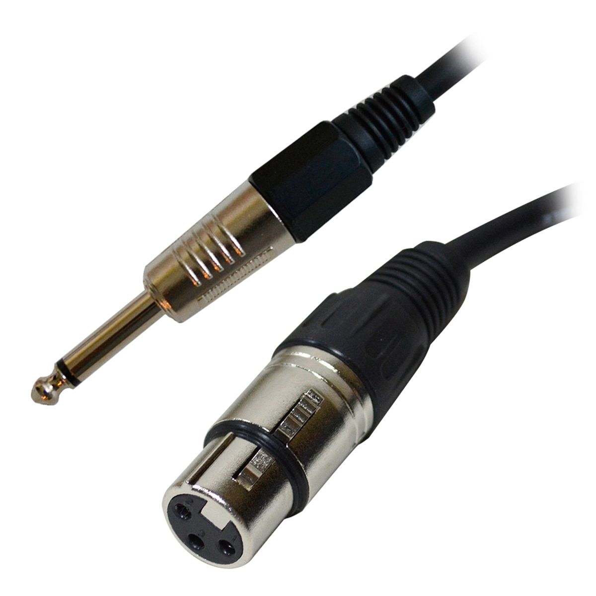 CARVERPRO - CABLE MICROFONO DESBALANCEADO P63-XLR H 10MTS CARVERPRO