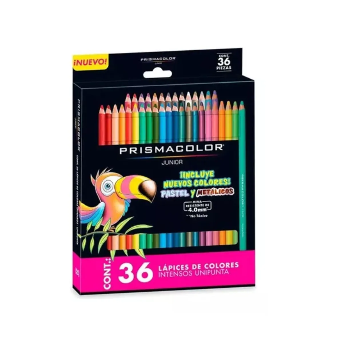 PRISMACOLOR - Lápices Prismacolor Set 36 Piezas Colores Pastel Y Metalicos