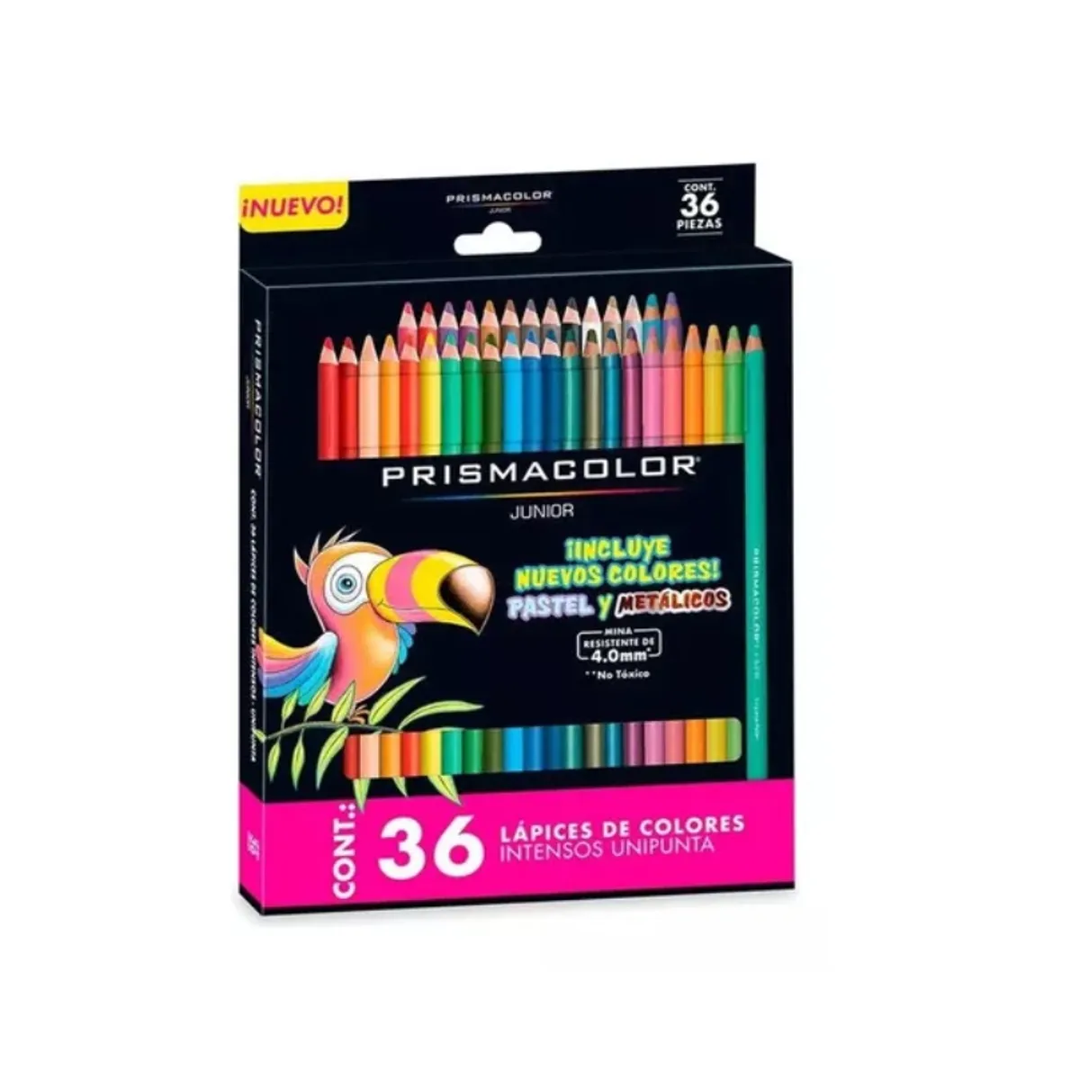 PRISMACOLOR - Lápices Prismacolor Set 36 Piezas Colores Pastel Y Metalicos