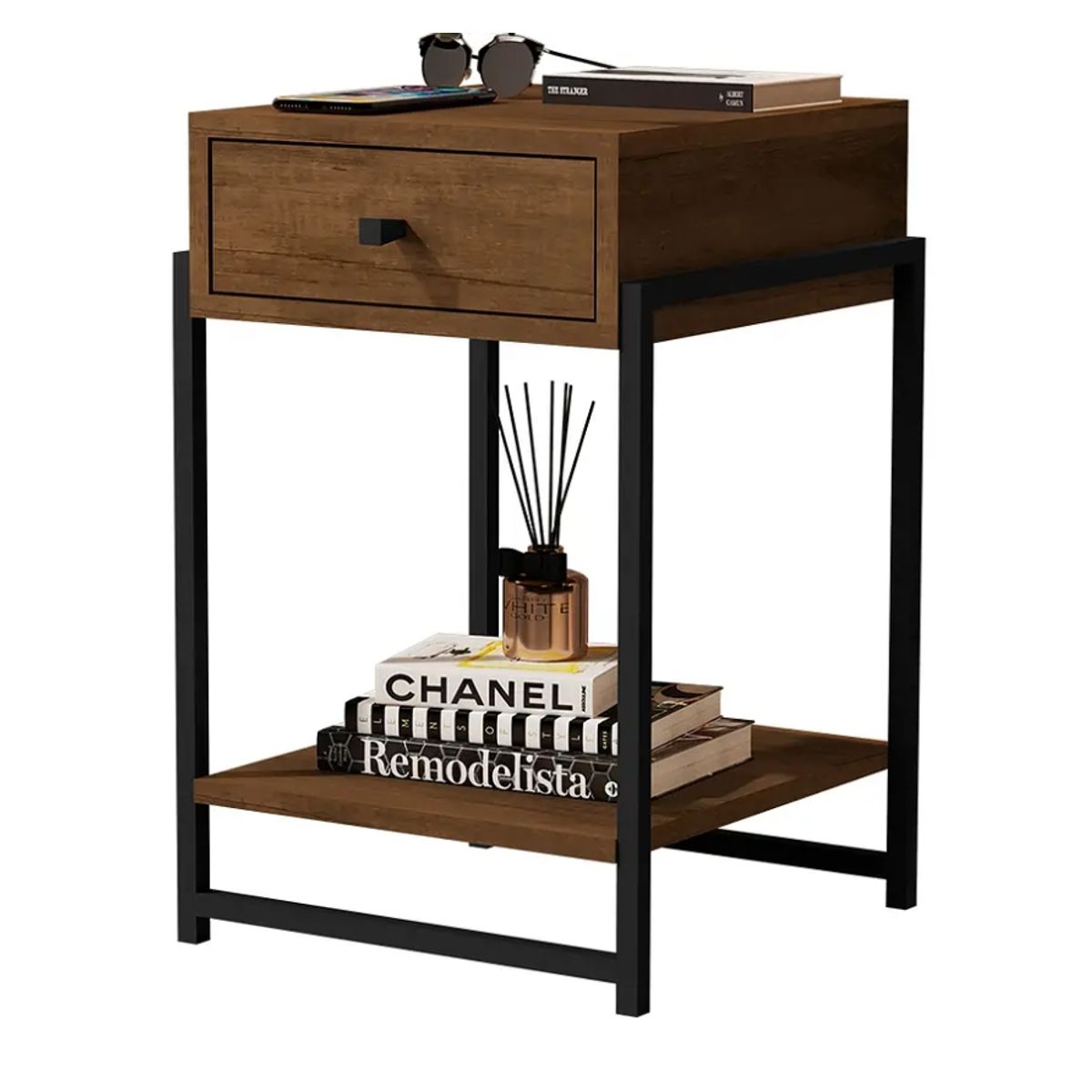 BE DESIGN - Velador Industrial Canela