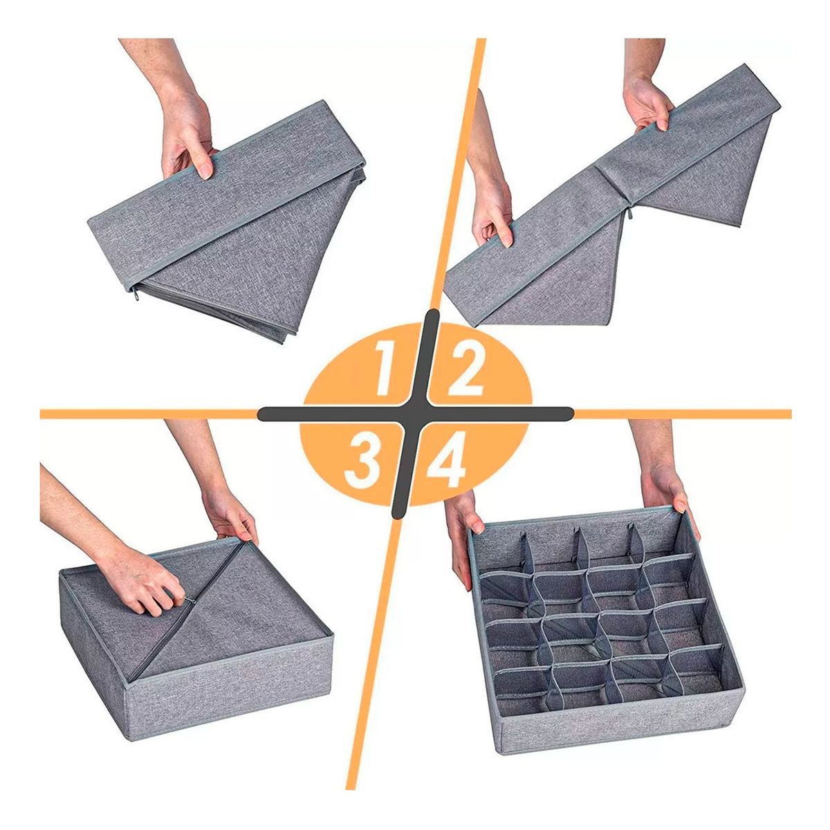 GENERICO - Organizador De Calcetines Y Ropa Interior Multiuso
