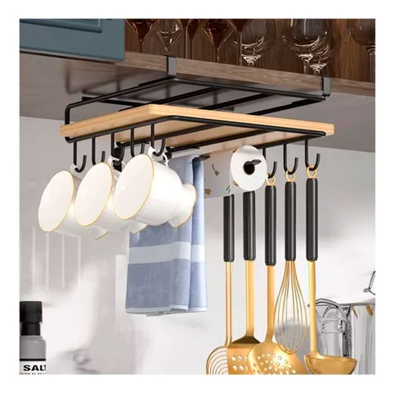 GENERICO - Organizador Soporte Colgador De Tazas Y Utensilios De Cocina