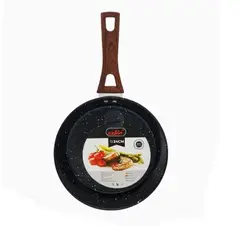 GENERICO - Sartén Antiadherente Mango de Madera 24 cm