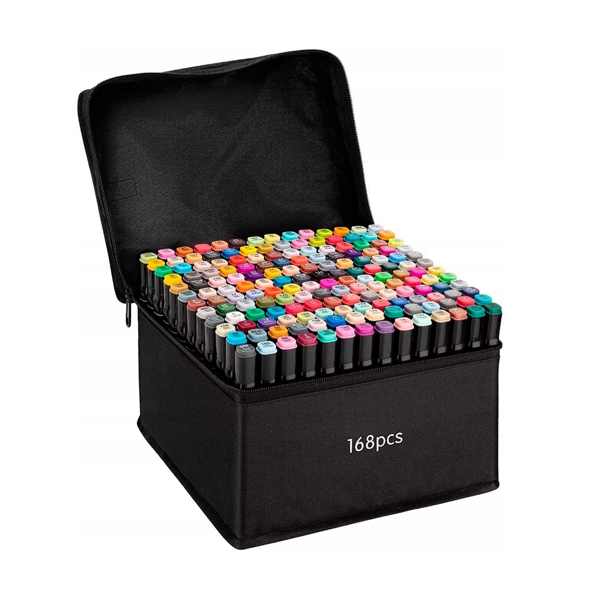 GENERICO - Set De 168 Plumones Doble Punta Para Pintar