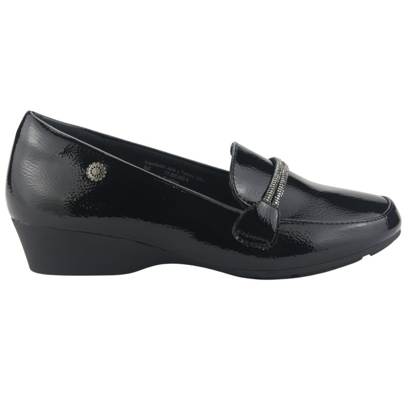 CHALADA - Mocasin Mujer Negro Casual Chalada Dana-6.