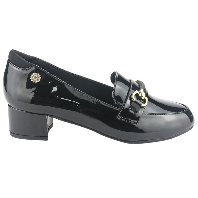 CHALADA - Mocasin Mujer Negro Casual Chalada Reyna-1