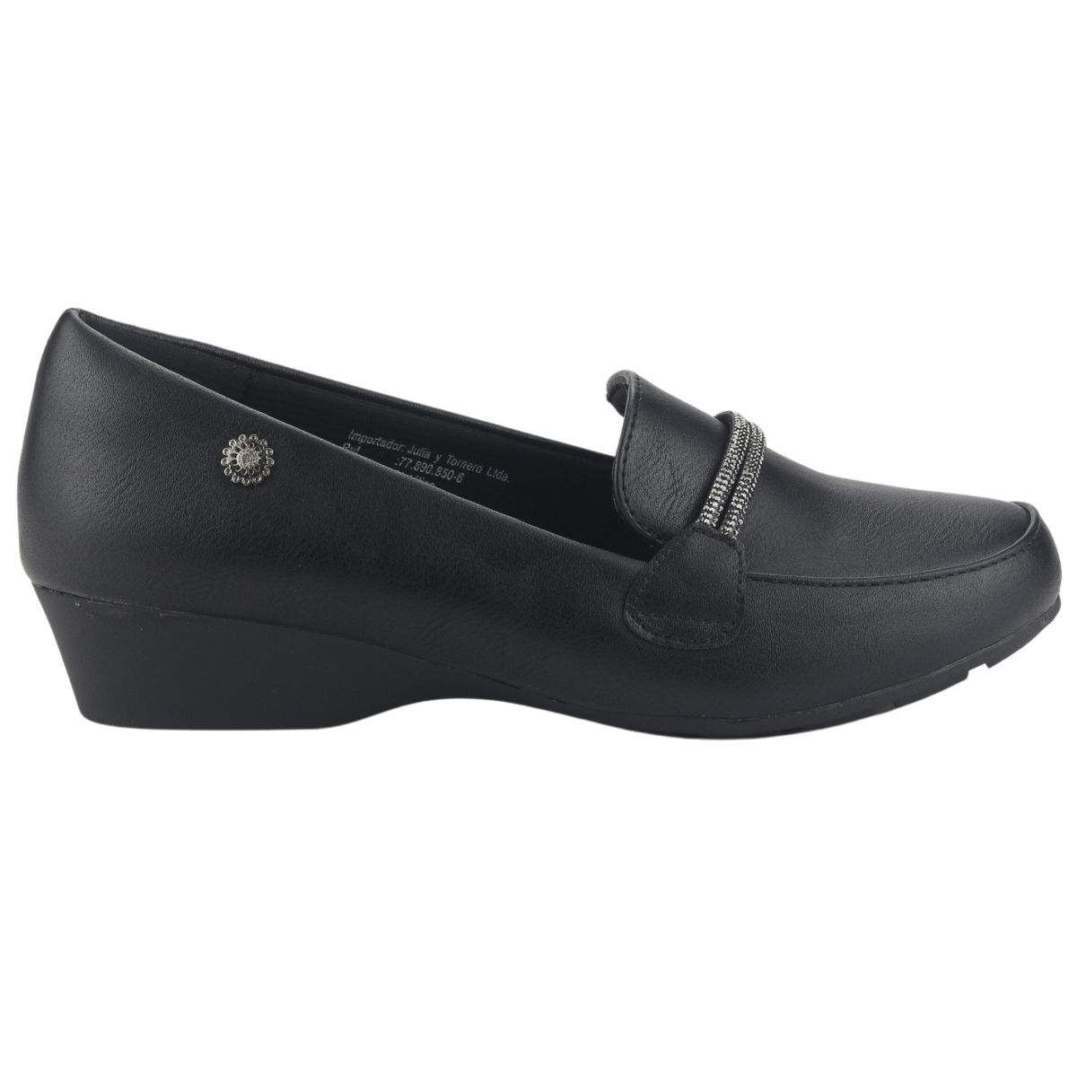 CHALADA - Mocasin Mujer Negro Casual Chalada Dana-6
