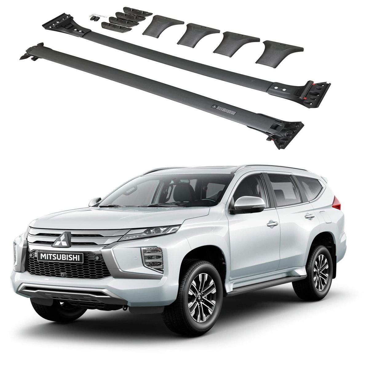 OEM - BARRAS PORTAEQUIPAJE MITSUBISHI MONTERO SPORT 2017 - 2024