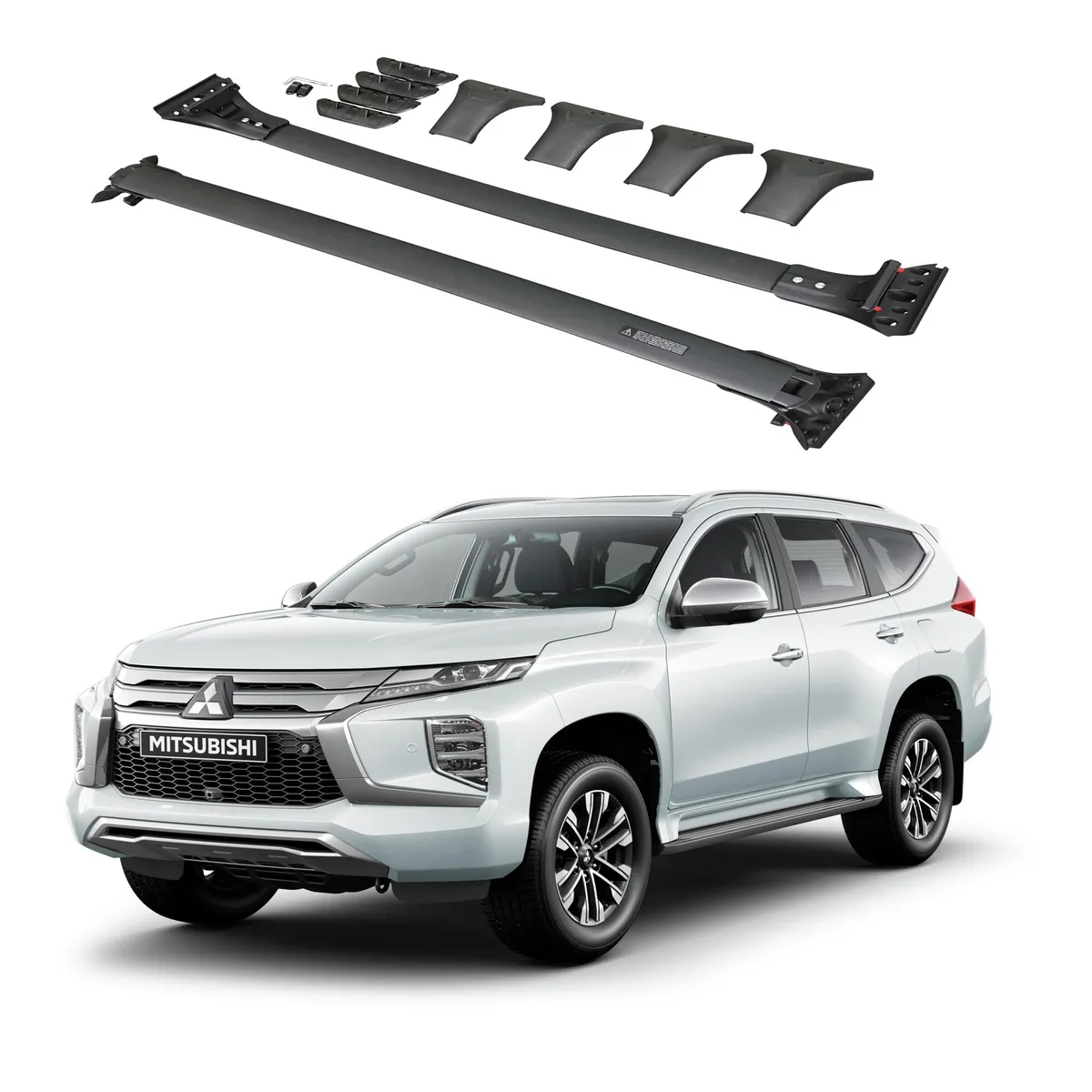 OEM - BARRAS PORTAEQUIPAJE MITSUBISHI MONTERO SPORT 2017 - 2024