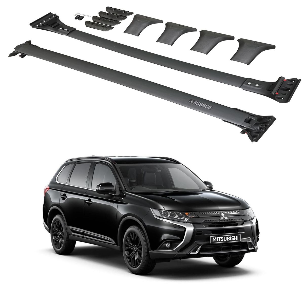 OEM - BARRAS PORTAEQUIPAJE MITSUBISHI OUTLANDER 2015 EN ADELANTE