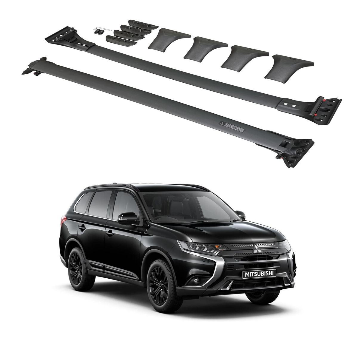 OEM - BARRAS PORTAEQUIPAJE MITSUBISHI OUTLANDER 2015 EN ADELANTE