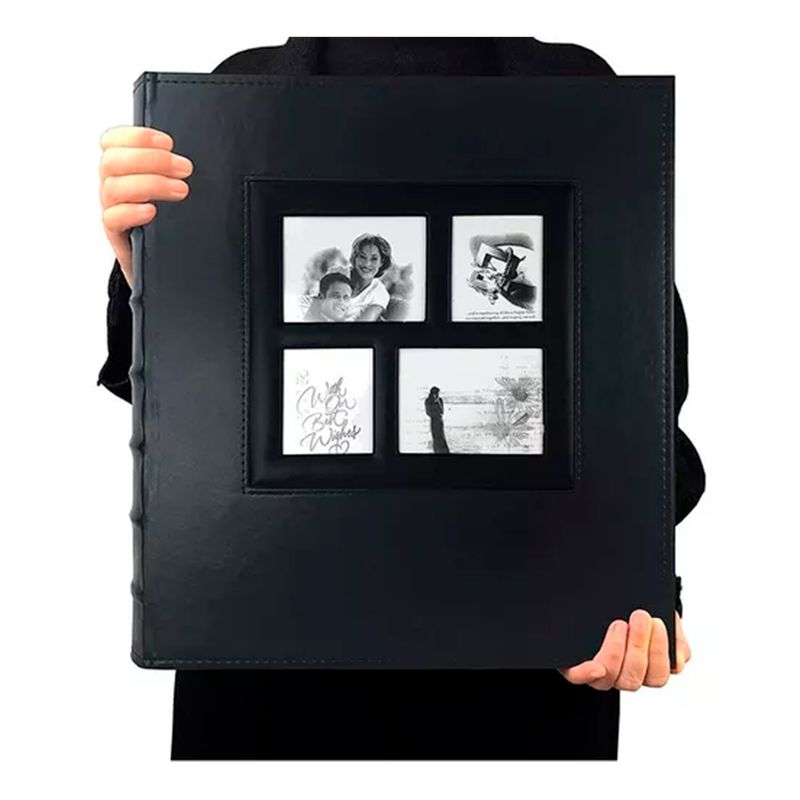 GENERICO - Álbum Fotográfico Para 600 Fotos Negro