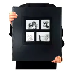 GENERICO - Álbum Fotográfico Para 600 Fotos Negro