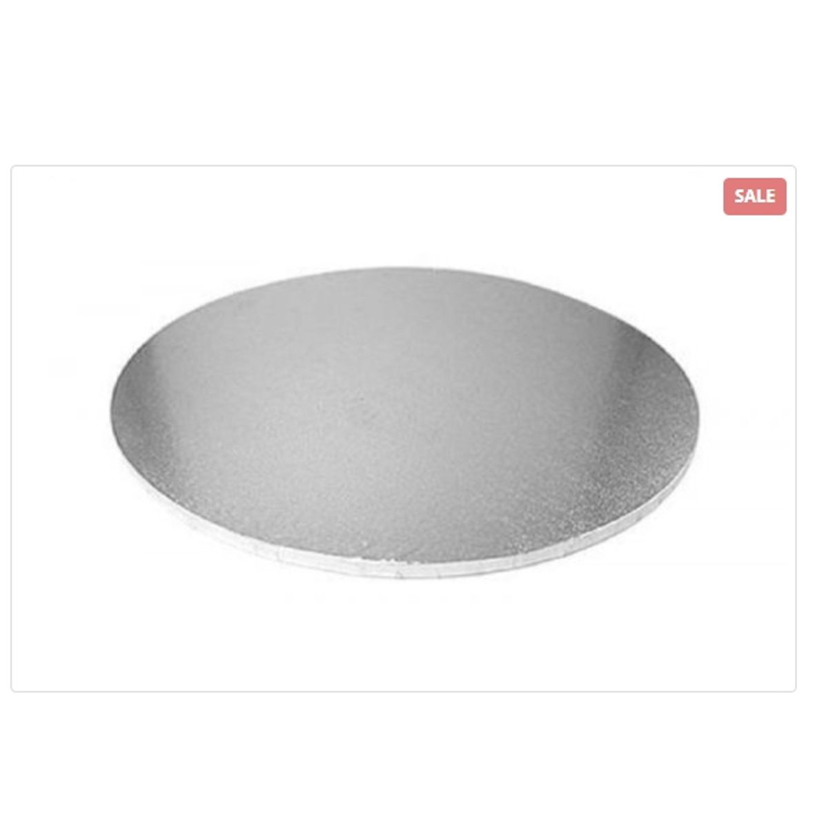 GENERICO - Base De Madera 40cm16in Redonda Plateada