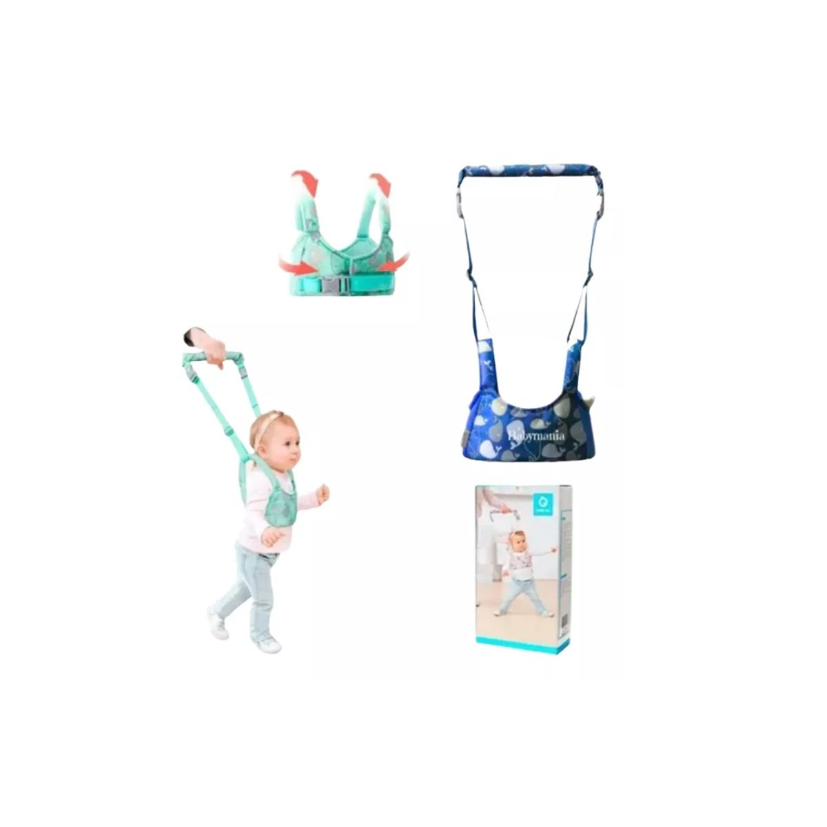 GENERICO - Arnes Para Bebes Primeros Pasos Azul