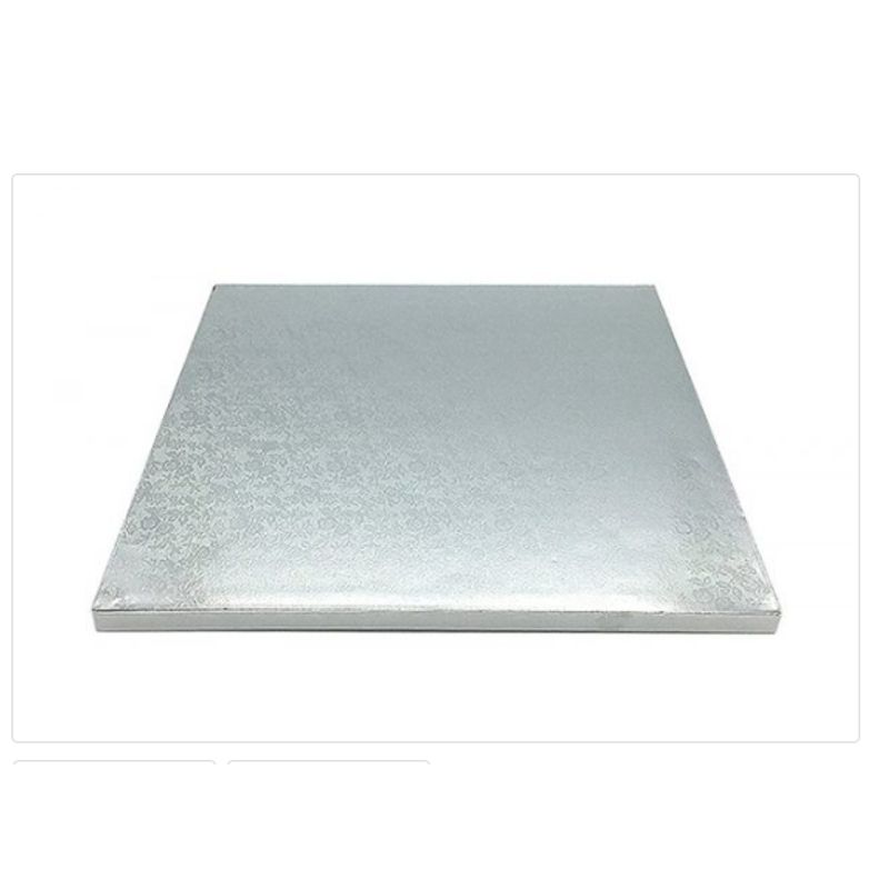 GENERICO - Base De Plumavit PTorta 25cm10in Cuadrada