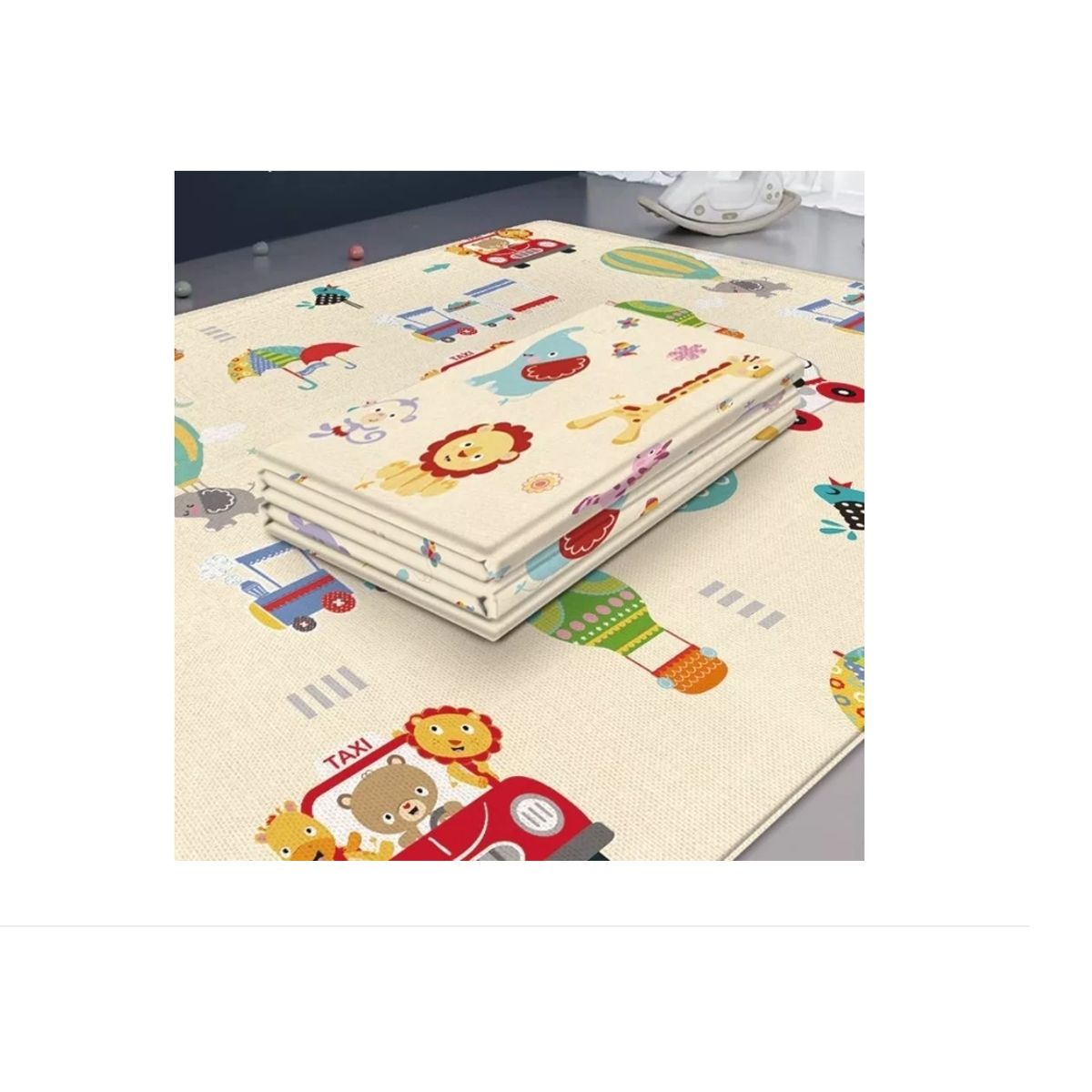 GENERICO - Alfombra Antigolpes Bebe Con Bolso 180x200 Modelos Surtidos