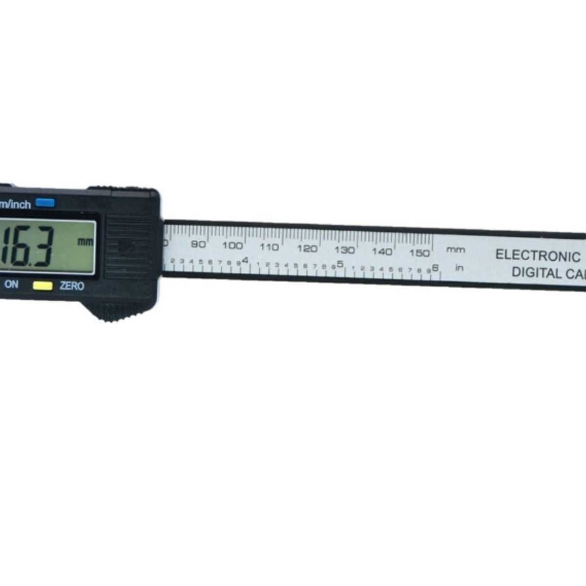 GENERICO - Pie De Metro Digital Calibrador De Fibra Carbono