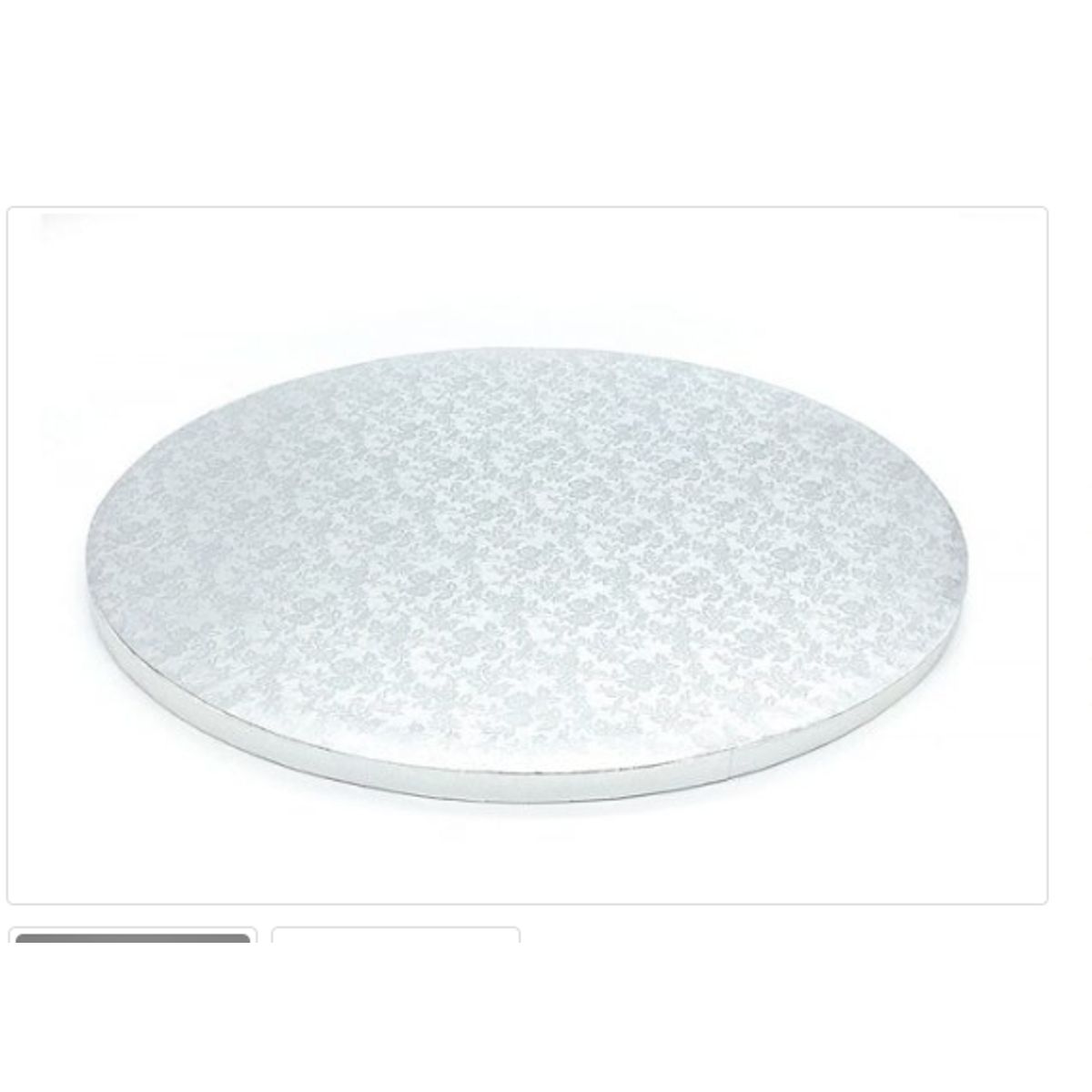 GENERICO - Base De Plumavit PTorta 40cm16in Redonda