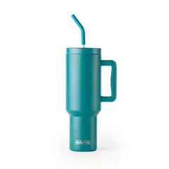 HALTEN - Vaso Térmico Quencher Mug 1,2lts con Bombilla