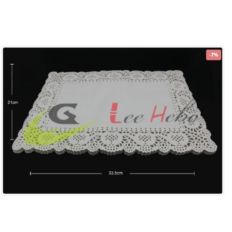GENERICO - Blonda Para Torta 100pcs L-350