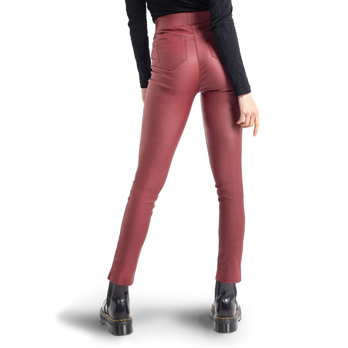 CAFFARENA - Legging viscosa Burdeo Caffarena