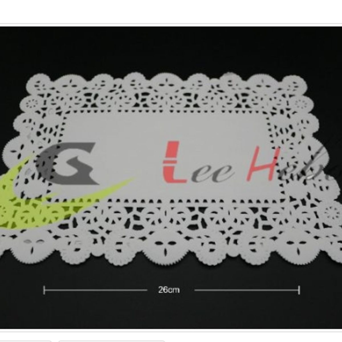 GENERICO - Blondas Para Torta 100pcs L-350 26cm