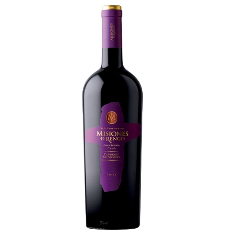 MISIONES DE RENGO - Vino Misiones De Rengo Cuvée Gran Reserva C.S 14° 750cc
