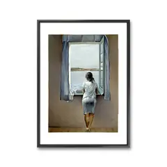 GENERICO - CUDRO DECORATIVO MUCHACHA EN LA VENTANA PABLO PICASSO