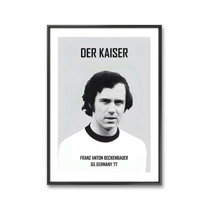 GENERICO - CUADRO DECORATIVO FRANZ  BECKENBAUER