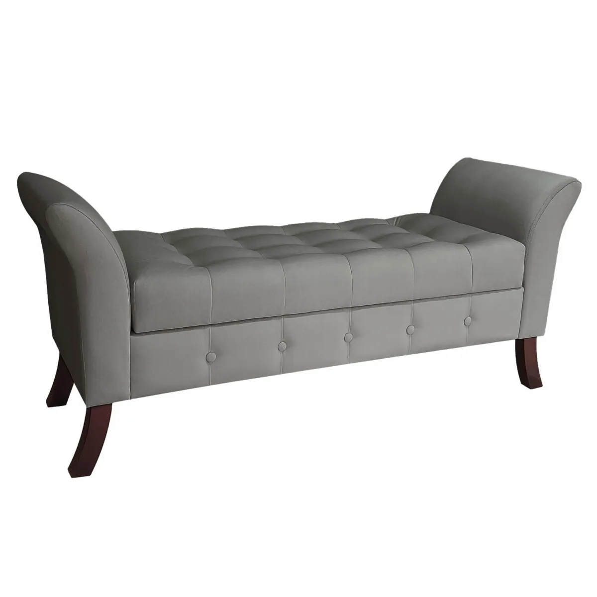 GENERICO - Banqueta Baúl Regatta Color Gris