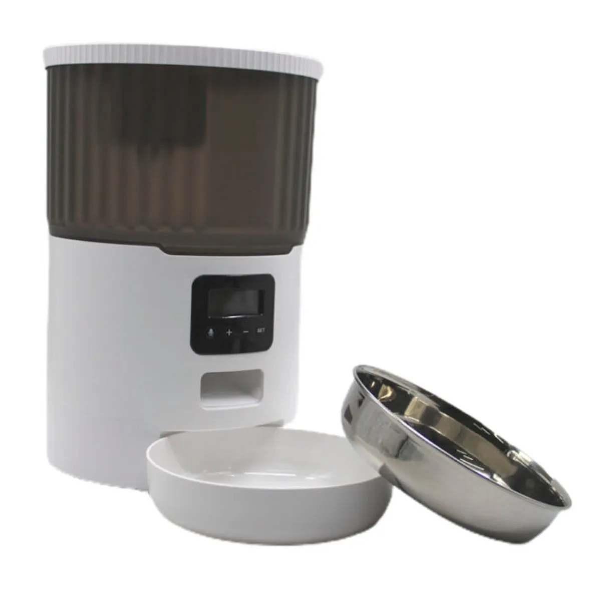 OEM - Dispensador Alimentos Para Mascotas De Acero Inoxidable