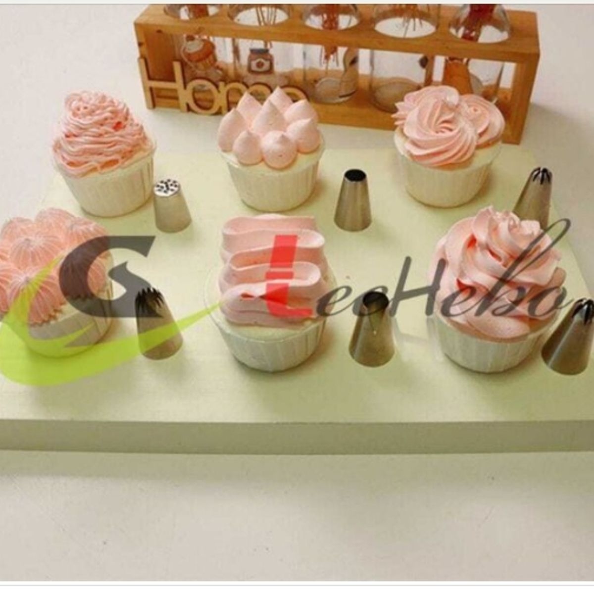 GENERICO - Boquilla “M” Set 10 Unidades Para Reposteria