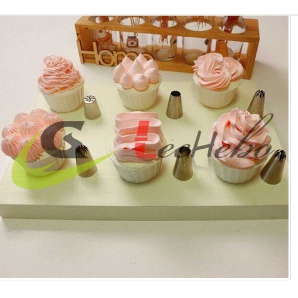 GENERICO - Boquilla “M” Set 10 Unidades Para Reposteria