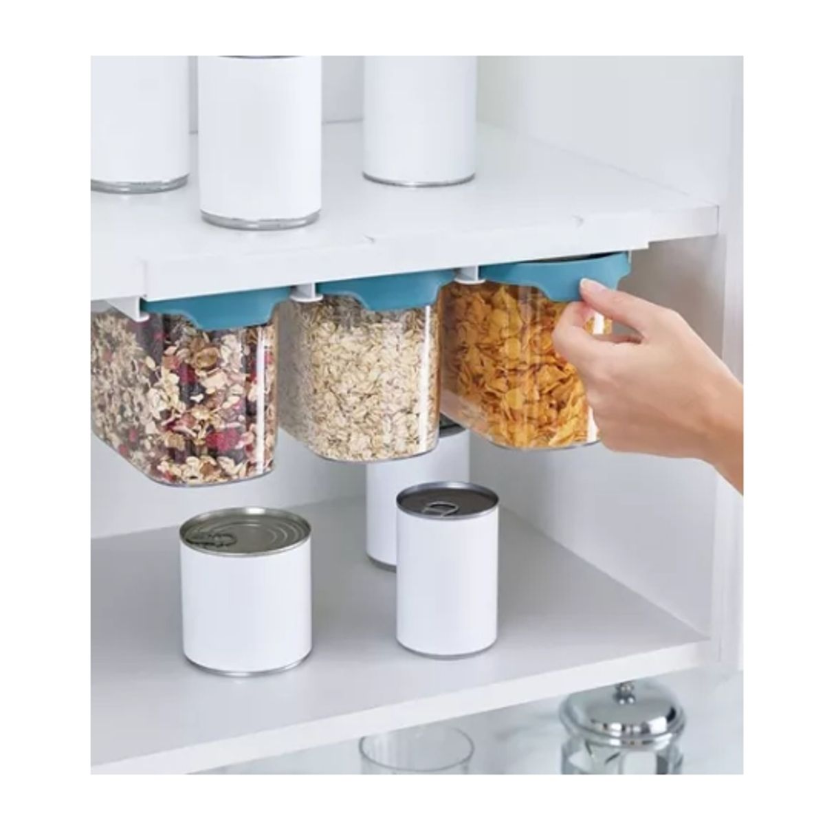 ESHOPANGIE - Pack 3 Contenedores Organizador Para Despensa - Refrigerado