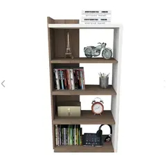 BE DESIGN - ESTANTE CON 5 POSICIONES SENSE CASTAÑO BLANCO
