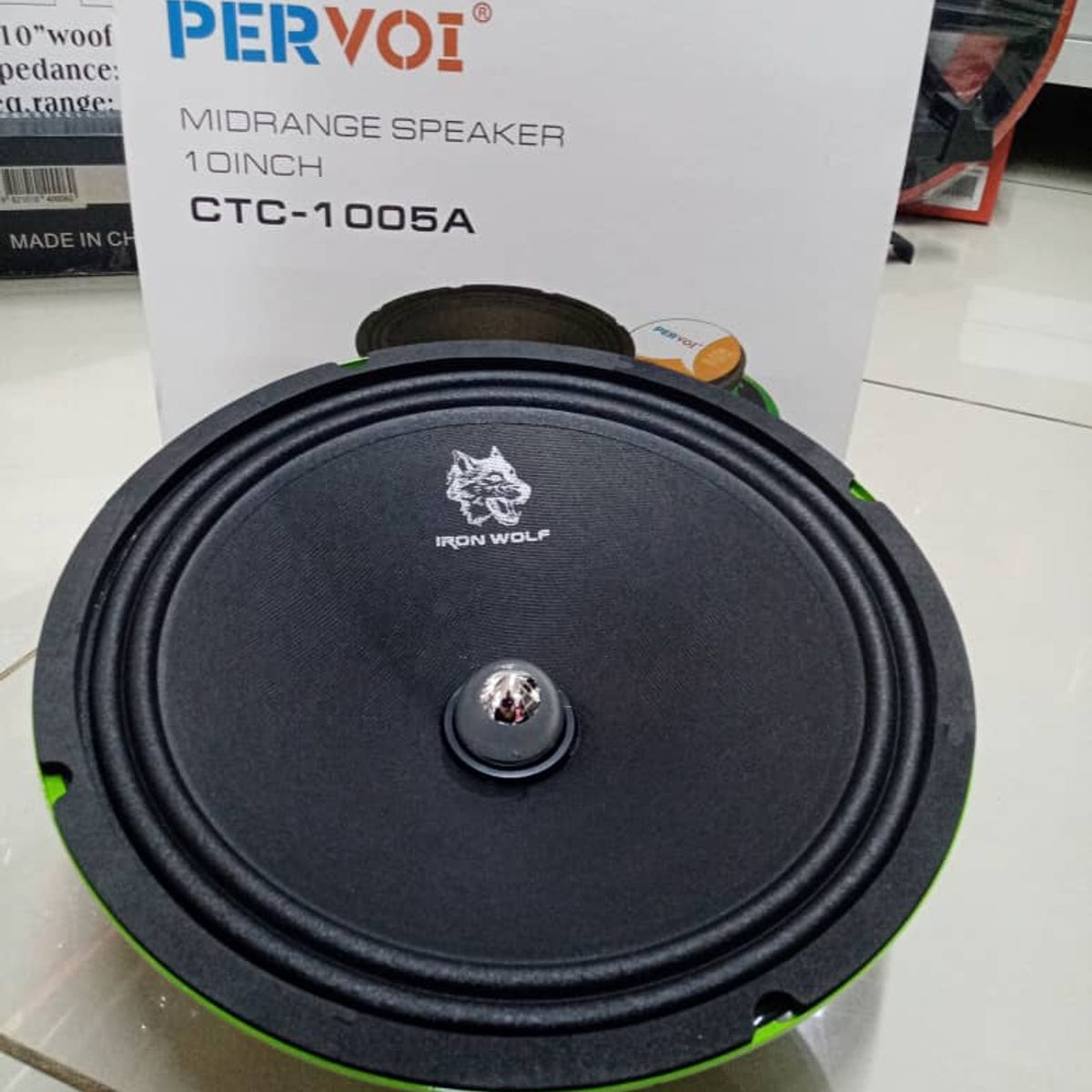 GENERICO - Parlante de auto Medio 10 pulgadas 25cm 800 watts max 4 ohms