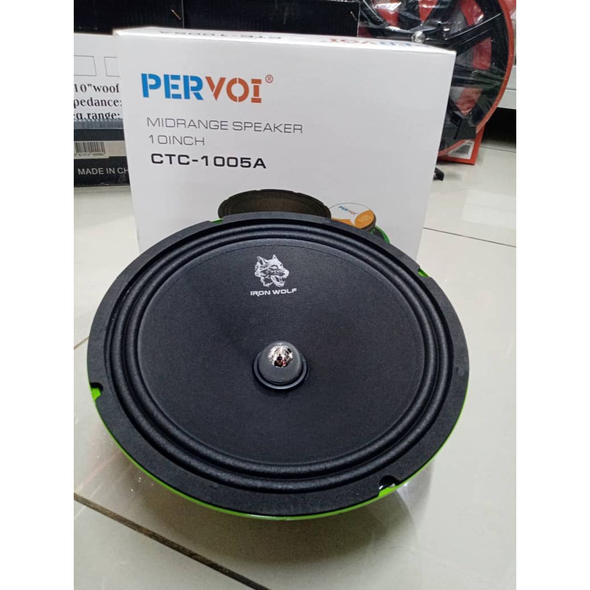 GENERICO - Parlante de auto Medio 10 pulgadas 25cm 800 watts max 4 ohms