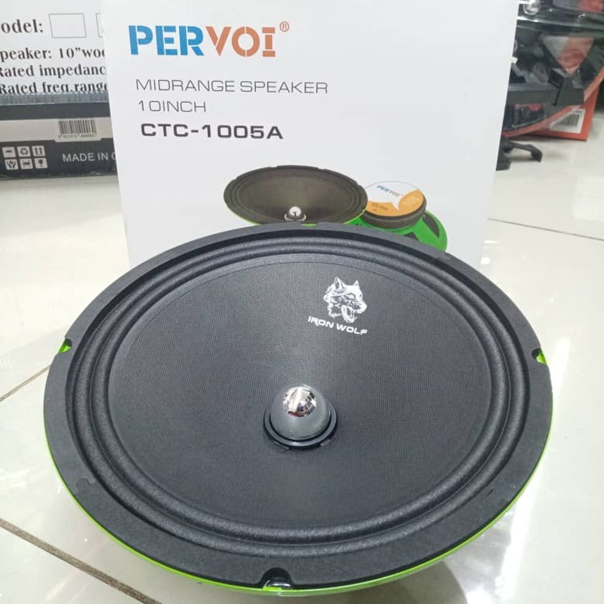 GENERICO - Parlante de auto Medio 10 pulgadas 25cm 800 watts max 4 ohms