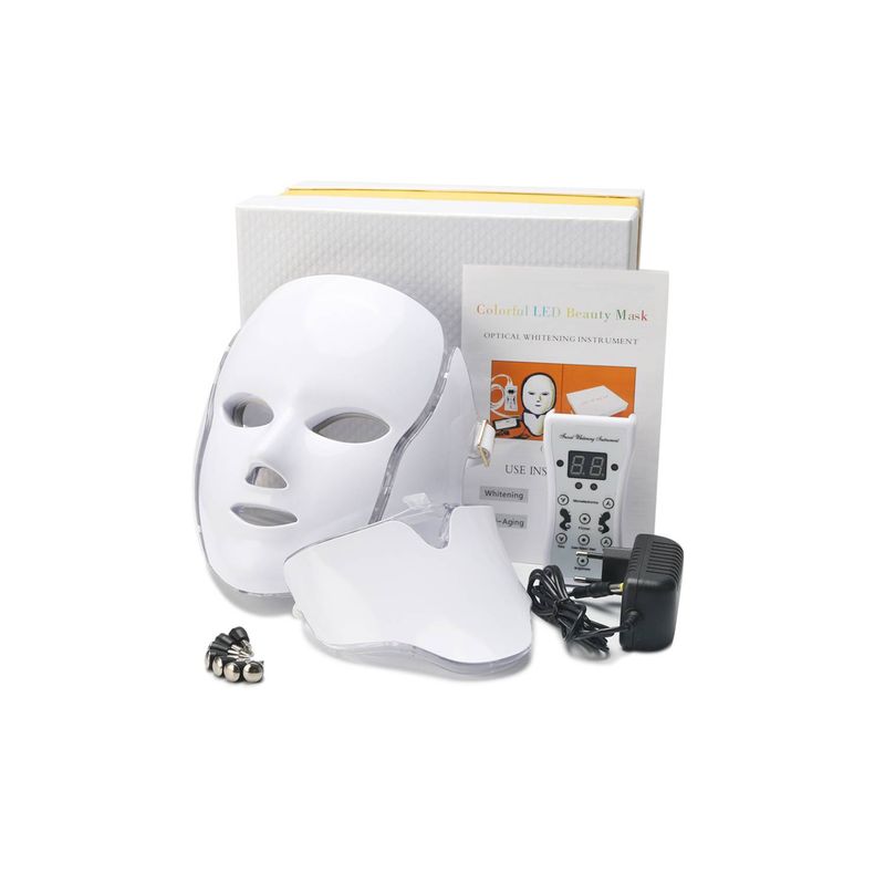 GENERICO - Mascara Led facial 7 colores