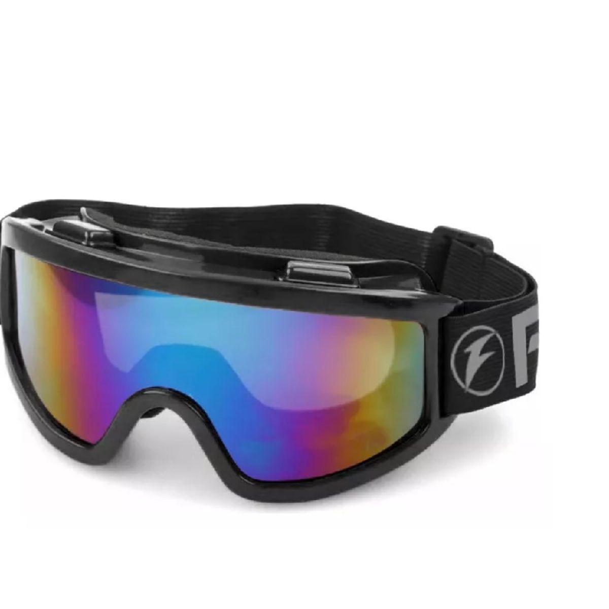 GENERICO - Antiparra Nieve Frc - Moto - Snow - 100% Uv  Negro